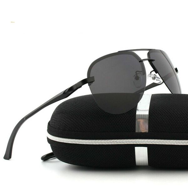 

fashion men polarized lenses sunglasses for men brand design sun glasses aluminum leg mirror lens eyewear gafas de sol mujer, White;black