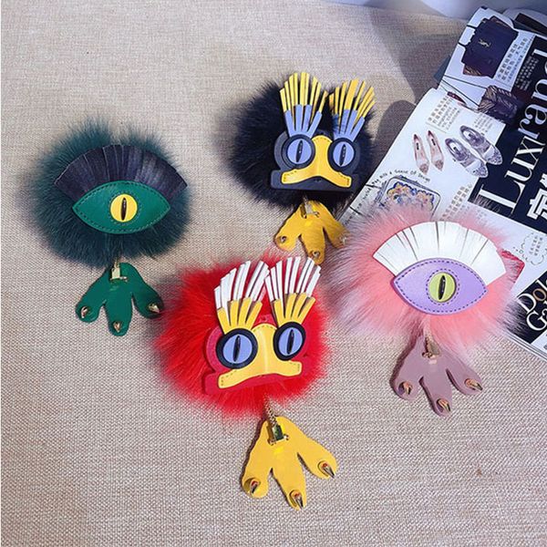 

latest keychain animal shape pendant keychain valentine's day fashion cute jewelry gift direct sales keyring, Silver