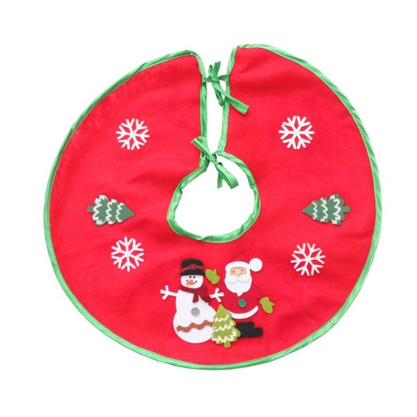 

1pc xmas tree юбка с таблички ретро элегантный durable дерева платье юбка для рождественской вечеринки