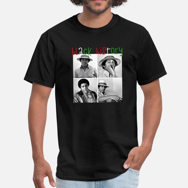 

black history 2020 white письмо тенниска мужчины designs 100% хлопок s-3xl basic solid известный новый стиль летний стиль семьи рубашку