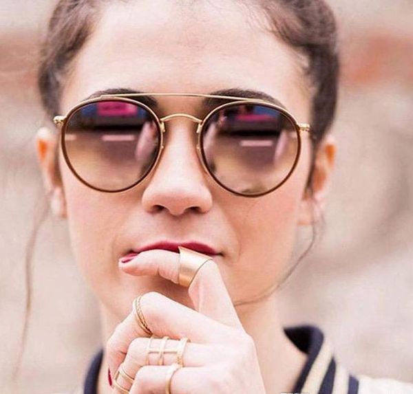 

new style sunglasses with package 3647 men and women fashion outdoor sun glasses + box, White;black