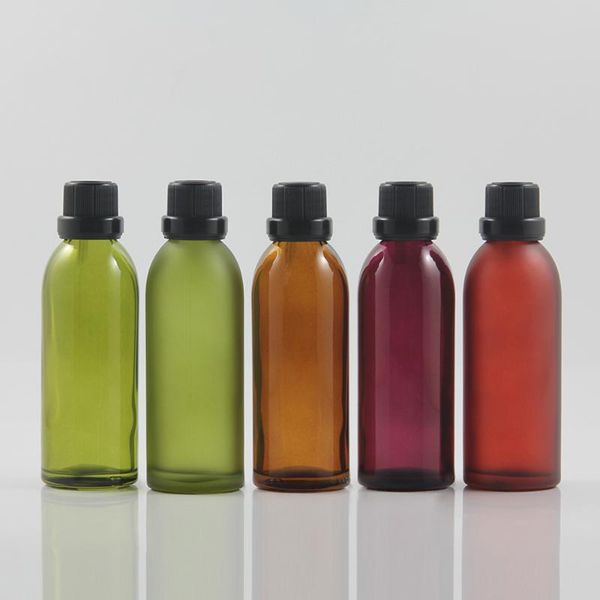 

storage bottles & jars anti-theft cover, split glass 60ml cosmetic bottle