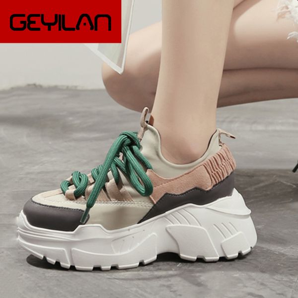 

height increasing sneakers women shoes retro shoes woman harajuk women trainer mixed color girls sneakers zapatos mujer, Black