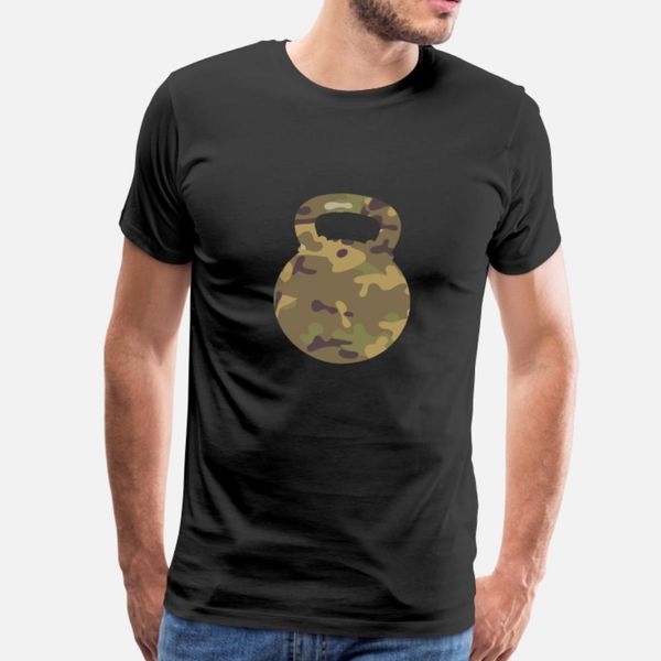 

camouflage kettlebell workout t shirt men printing 100% cotton s-3xl outfit loose new fashion spring autumn vintage shirt