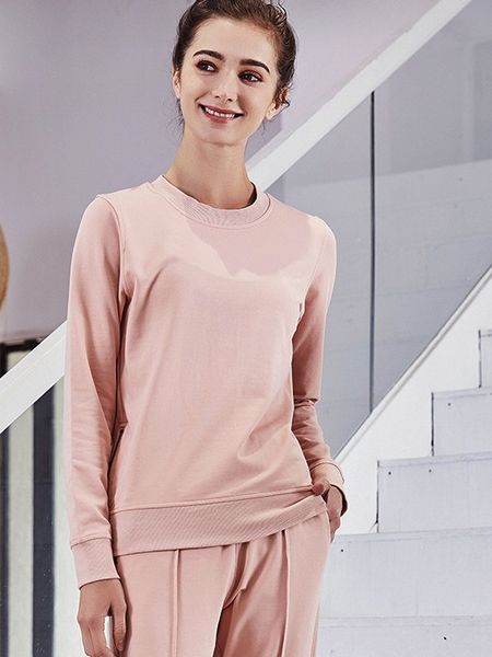 

lu-92 new sports gym women fitness lisse crew t shirt woman long sleeve yoga womens body-building sportwear clothes, White;red