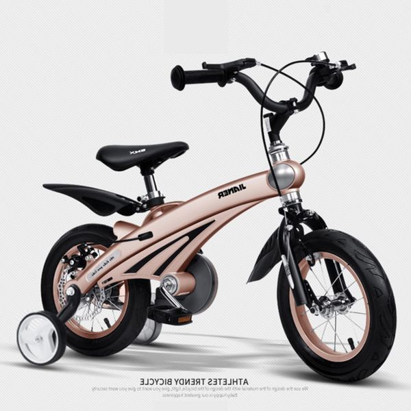 

new brand children's bicycle 12/14/16 inch wheel magnesium alloy frame baby safety disc brake 2/4/6 years old child buggy bike