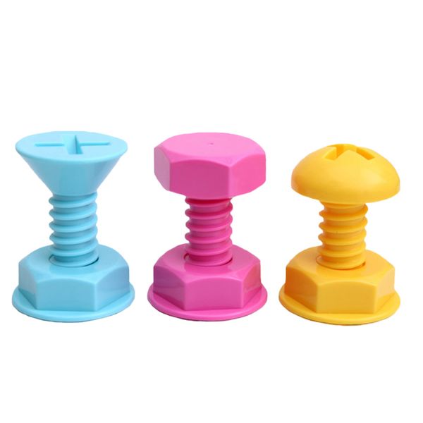 

3pcs plastic racks hat punch mini screw clothes wall candy color robe hook