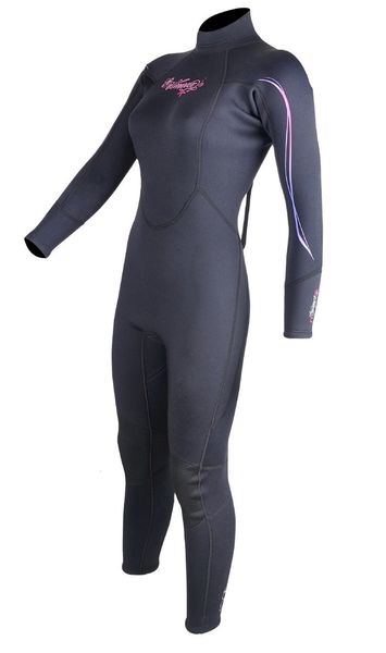 

3mm neoprene women diving surfing suit windsurfing rubber coat wetsuit swimsuit jumpsuit long sleeve surf lycra rash guard