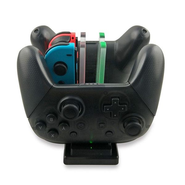 

cgjxscontroller charger dock for switch 6 in 1 charging stand station for ns joy -con and pro controllers