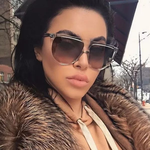 

thin flat sunglasses women designer retro vintage sun glasses female clear glass 5693, White;black