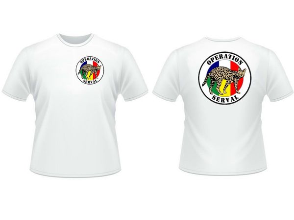 

2019 men cool tee shirt operation serval - mali opex air terre marine du summer t-shirt