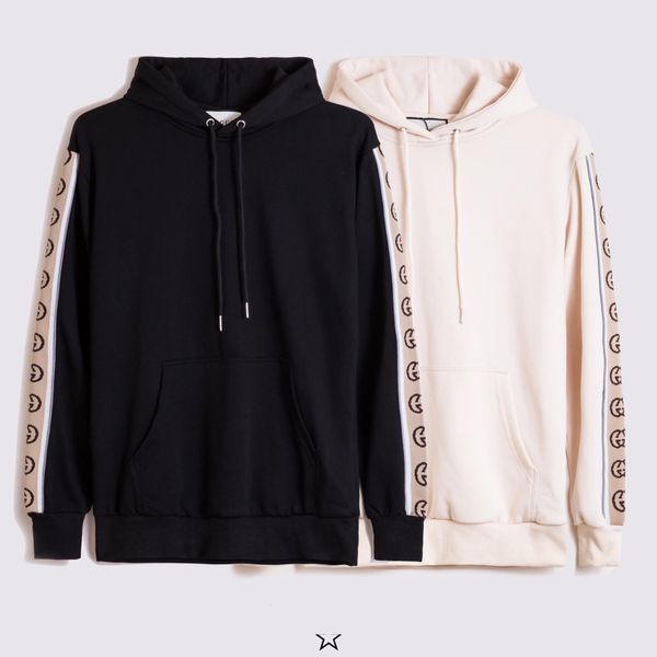 

2020 wholesale men's ladies winter hoodie casual sweatshirt hooded coat undershirt pullover jacket fashion gym clothing high quality, White;black