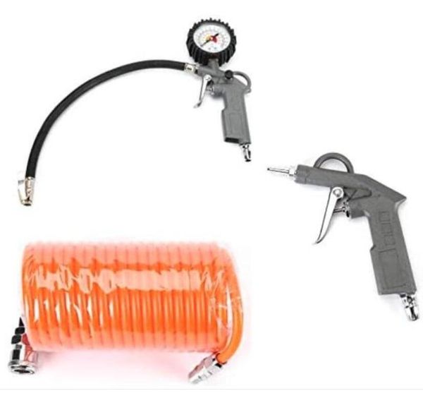 

pneumatic tool set air compressor tool kit garage 6pcs