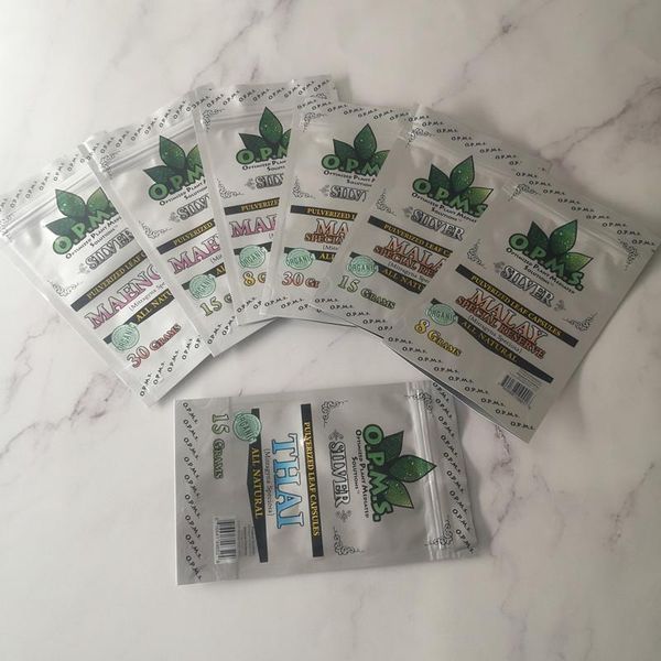 

resealable mylar bag silver bags and mylar proof bag packaging herb thai dry smell child o.p.m.s. proof maengda flower qpseller lvbnx