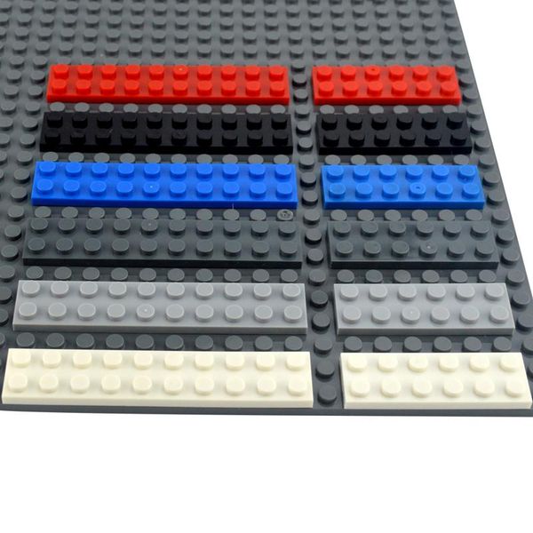 

2x6 2x8 2x10 dots thin figures bricks multiple color educational creative small size diy bulk set building blocks classic parts qyliiv