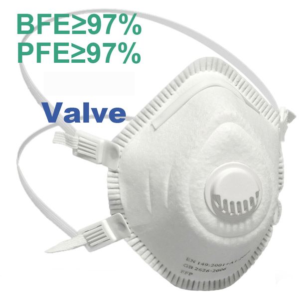 

97% BFE PFE KN95 Face Mask Mascherine Maschera Maske Máscara Masque Masks Disposable Face Mask Protect Health With Valve Kids Masks