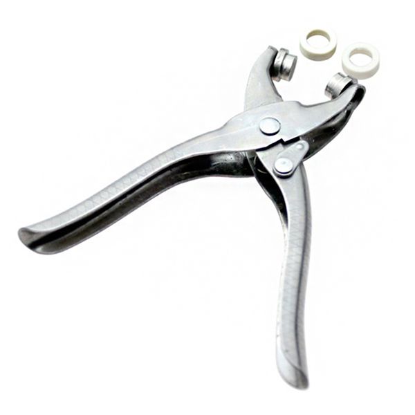 

6inch diy punching press studs pliers fish nose snap fasteners metal prong ring