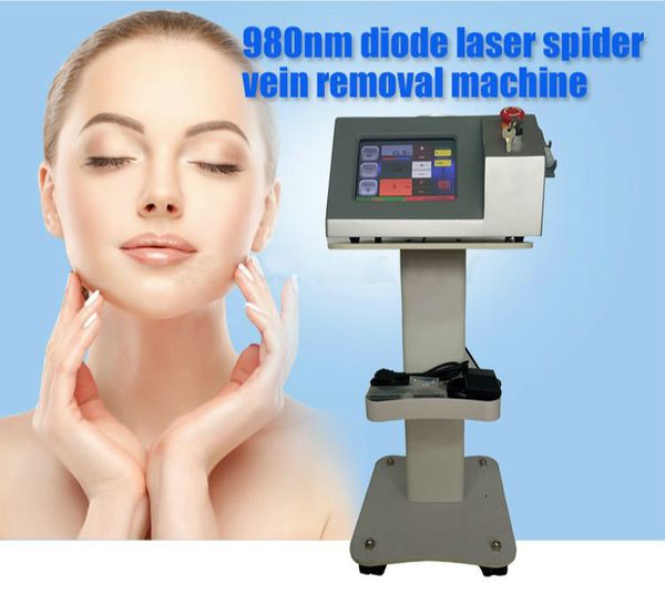 

980nm лазерный диод паук vein remover машина портативный новые 3 в 1 паук vein лазерная для ногтей грибок удаления машины, Black