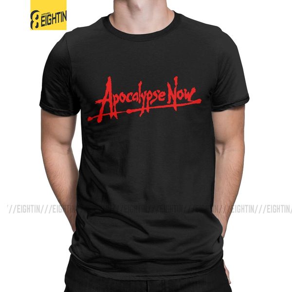 

apocalypse now t-shirts for men vietnam war kilgore helicopter movie marlon brando cotton tee shirt short sleeve t shirts