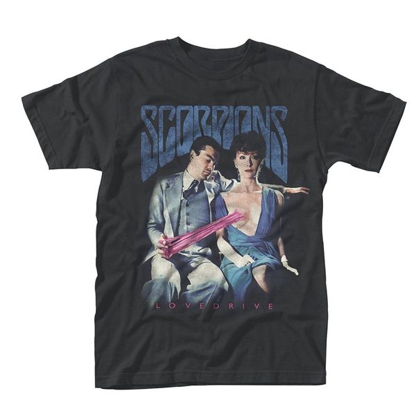 

scorpions - lovedrive - official mens t shirt fashion t-shirt tee tee 2018 new fashion men's tee