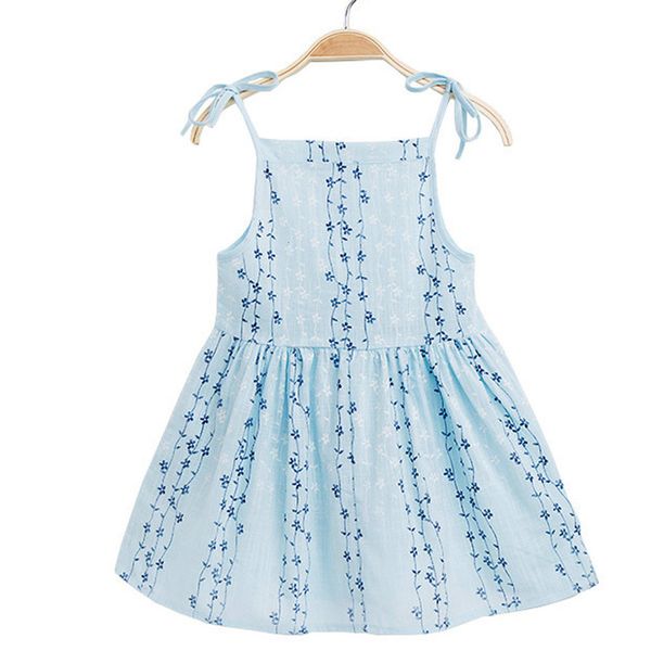 

clearance excelent new summer dress mesh girls toddler baby girl solid flower striped princess party dress sundress clothes z0205