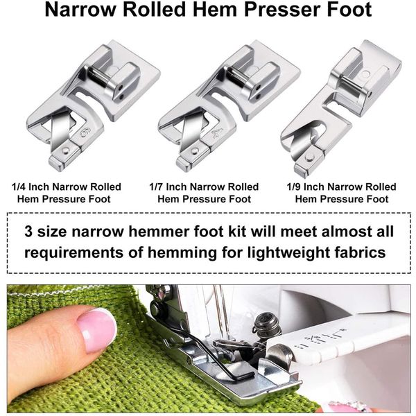 

11pcs/set sewing machine domestic presser foot multifunctional spare parts feet