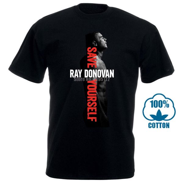 

new arrivals casual male t shirts man ray donovan print men t shirts fashion custom graphic tees man hip hop casual t shirt