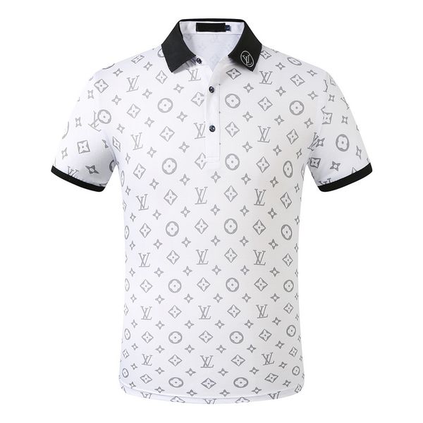 

European and American new summer high-end quality polo shirt city version Malaysia standard polo shirt lapel men's blouse