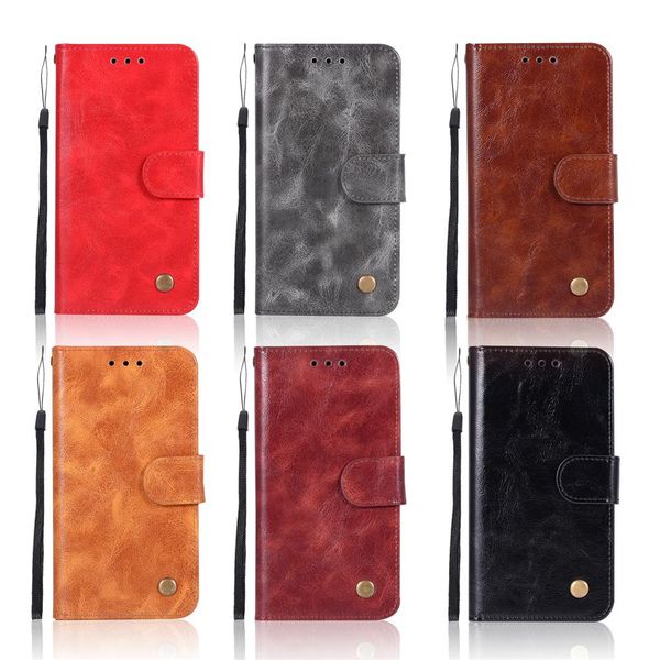 

cgjxsretro pu leather flip case for lg v30 k10 2018 g6 q6 q8 stylo 2 3 4 plus x g7 thinq power style wallet cover purse
