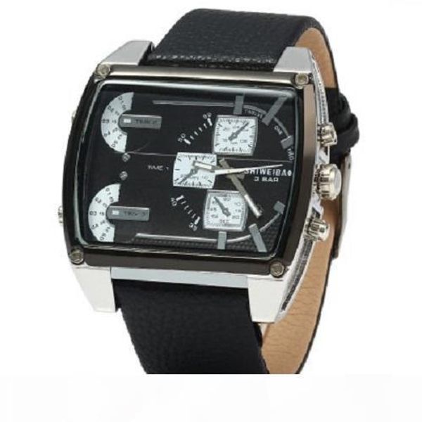 

shiweibao j1132 male quartz watch with date function, Slivery;brown