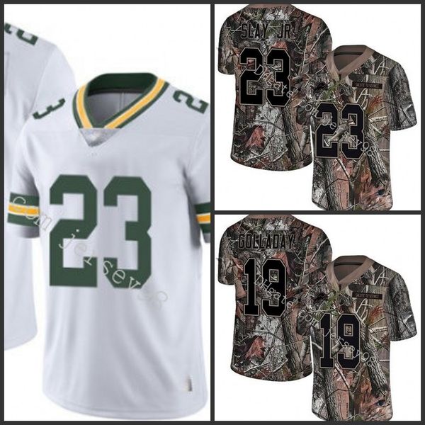 

green bay packers camo 19 kenny golladay red 23 darius slay jr green nfl men women youthjersey, Black;red