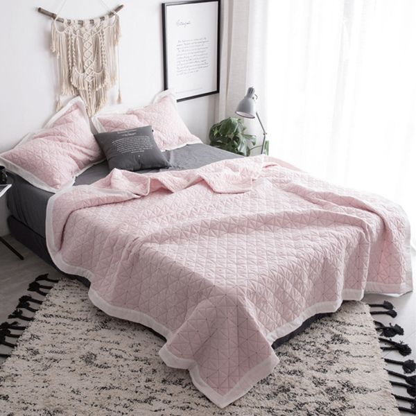 

хлопок summer solid color одеяло главная кондиционер одеяло офис nap blanket современный простой многофункциональный диван одеяло plain