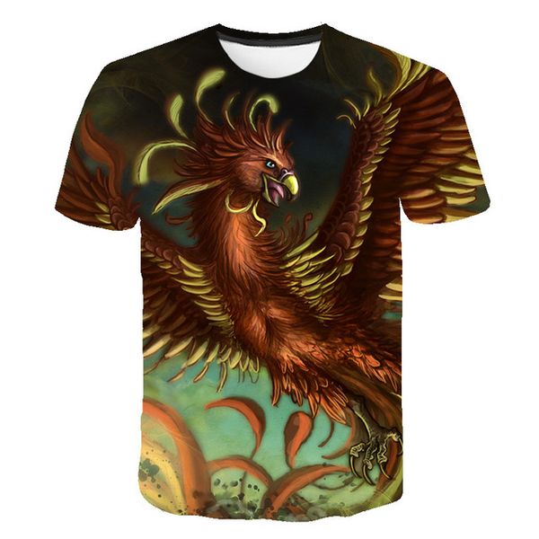 

animal printed summer for 3d print shirts humor comics horror men clothing