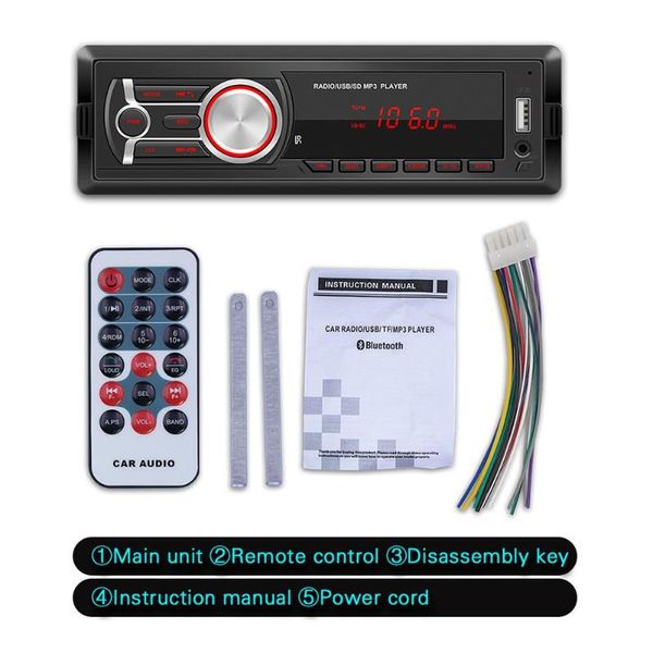 

hands-1 din car stereo mp3 player 12v multimedia player lcd bluetooth car audio mp3 rca usb fm radio receive