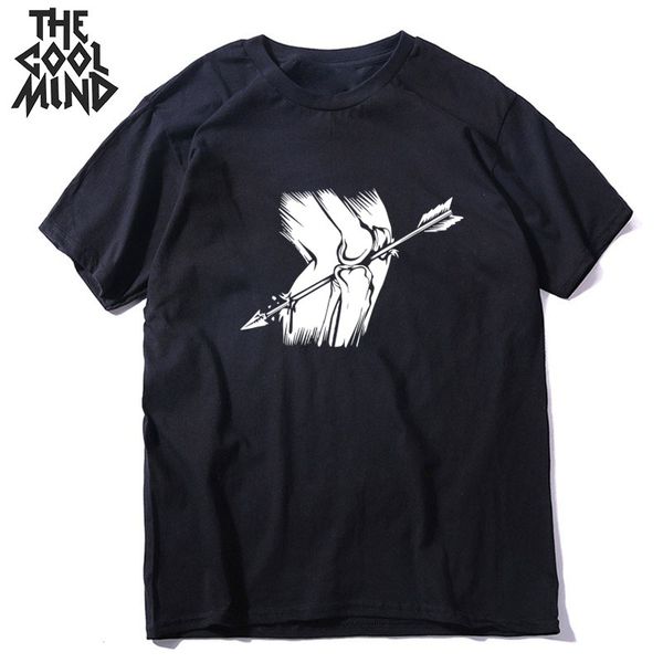 

coolmind 100% cotton short sleeve cool men t shirt summer loose men tee shirt o-neck knitted t-shirt male men tee shirts