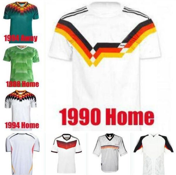 

germany soccer jersey germany 1990 94 1988 hummels kroos draxler reus muller gotze 20 21 football shirt uniforms men kids thailand, Black;yellow