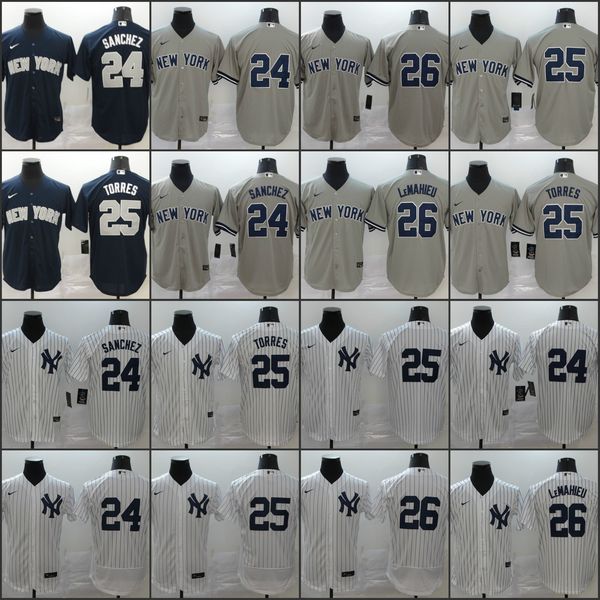 

yankee new 2020 york jersey gary sanchez gleyber dj lemahieu jersey 20, Blue;black