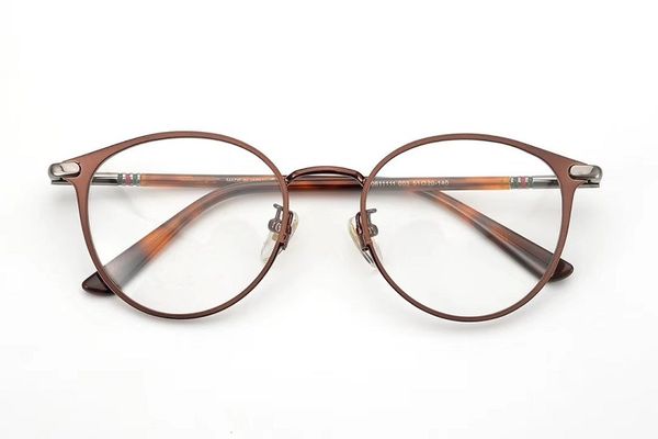 

2020 new arrived hight quality optical frames eyeglasses frame eyeware vintage spectacle prescription green & red 611ok, Black