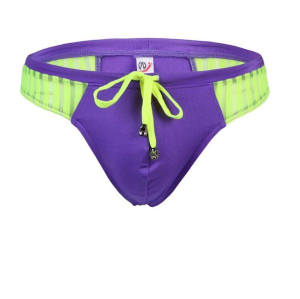 

new boy swim brief men low waist boxer briefs creative design swim suits boxer shorts maillot de bain bathing suit hot