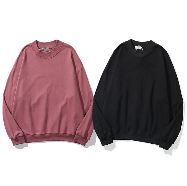 

italy brand autumn winter mens long sleeve hoodie hip hop sweatshirts coat casual pullover oclothes couple sweater designer sweater #2062, Black