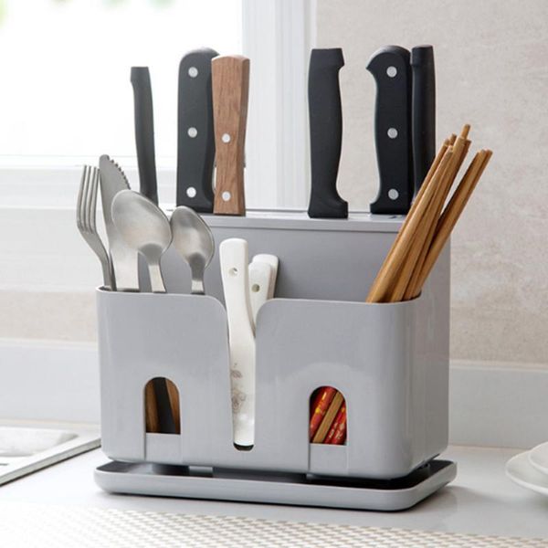

household kitchen drain cage cutlery storage box wall-mounted chopsticks tube home organizer tools new ableware storage