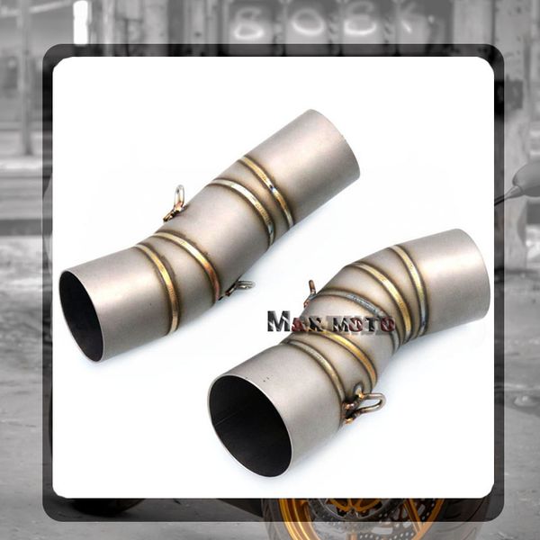 

for zx-6r zx6r zx 6r 2011 2012 2013 2014 2020 motorcycle exhaust muffler escape full system middle link pipe slip