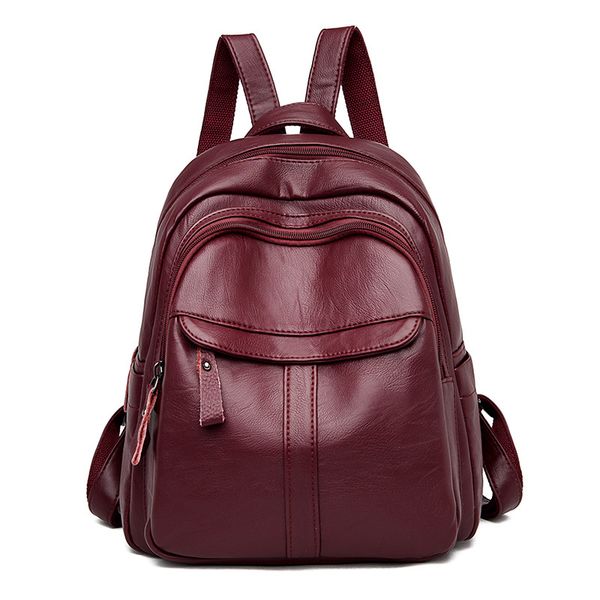 

manhan soft leather female backpack women backpacks for girls school bags for women backpack fashion women's 2020