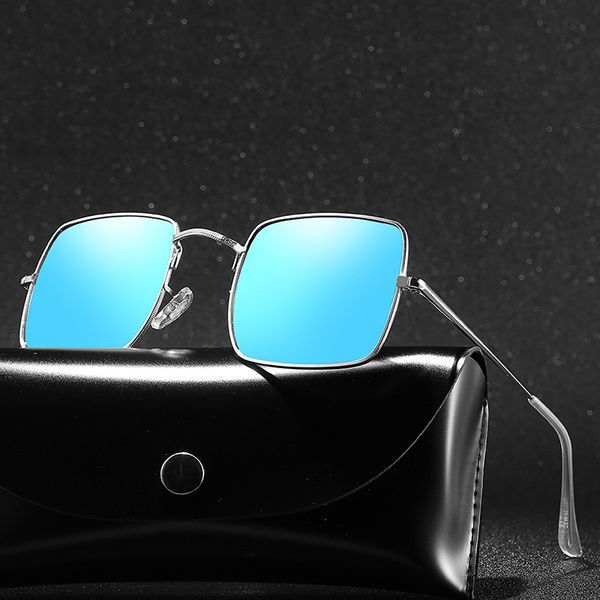 

sunglasses with case polaroid square sun glasses sunglases polarized retro feminino for women men, White;black