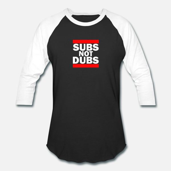 

subs no dubs t shirt men character short sleeve plus size 3xl basic solid fit comfortable summer style slim shirt