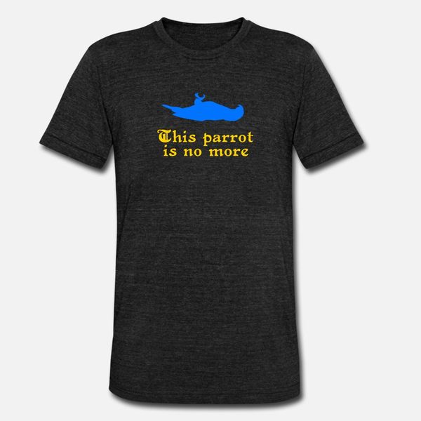 

this parrot is no more t shirt men printed 100% cotton round neck clothes cute breathable spring autumn novelty shirt