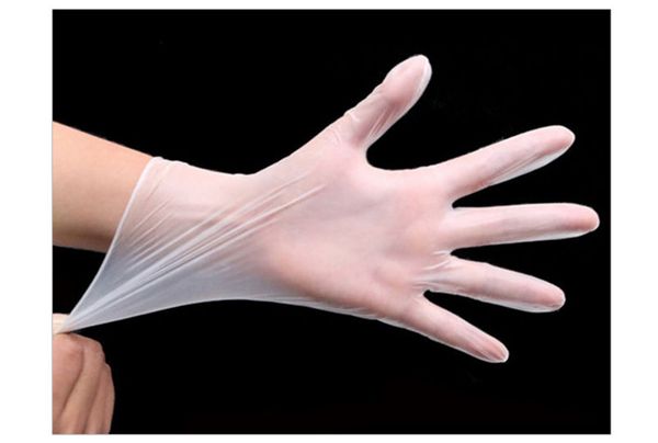 

100pcs/lot thin latex disposable gloves waterproof for laundry dishwashing