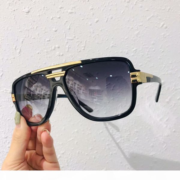 

legends 8037 black gold plastic sun sunglasses pilot gradient lens grey uv new with glasses eyewear protection box cvgmm