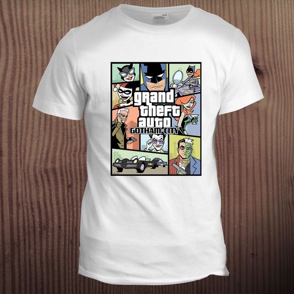 

fashion design suicide squad inspired super hero movie villain movie film horror t shirt print round neck man