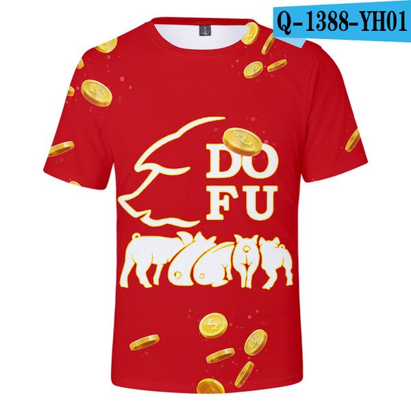 

cute pig boys girls cartoon lucky pig print kawaii 3d print shirts hippie hippie harajuku men clothing